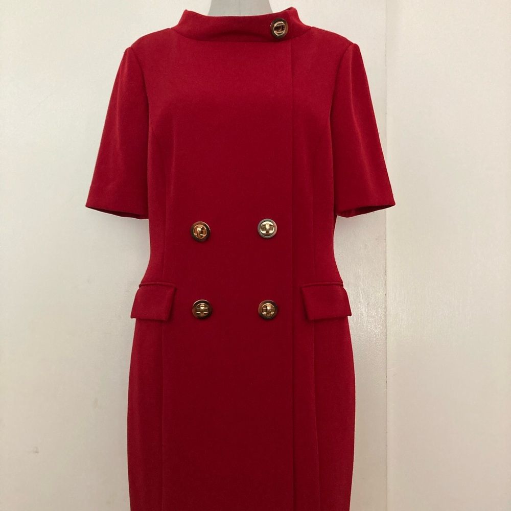 Badgley Mischka Vibrant Red Dress 🔥🔥🔥